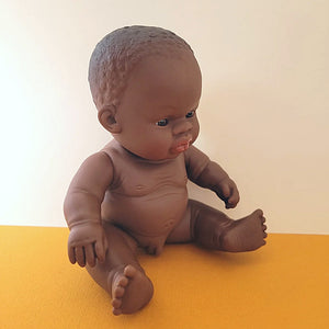 African Boy Doll 21cm