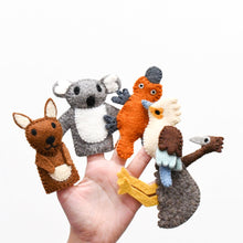 Load image into Gallery viewer, Australian Animals Finger Puppets for Kids