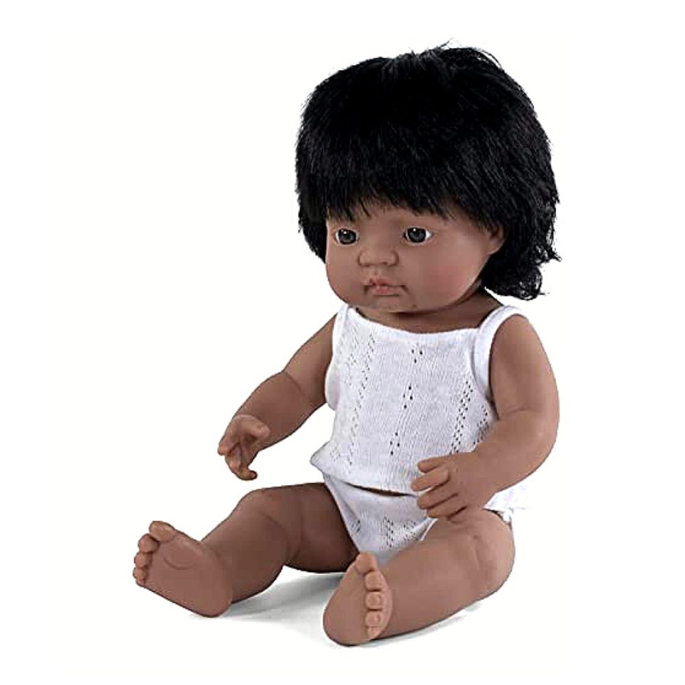 Anatomically Correct Latin America Girl Doll Undressed 38cm