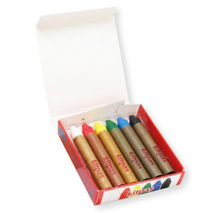 Kitpas Medium Crayons 6