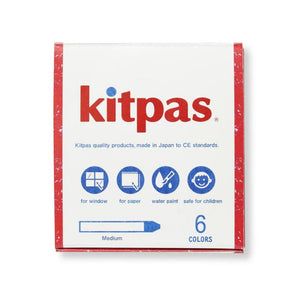 Kitpas Medium Crayons 6