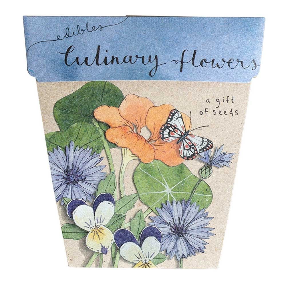 Culinary Flowers Seeds Gift Card
