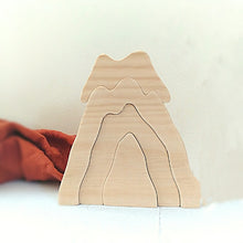 Load image into Gallery viewer, Wooden Volcano Stacker