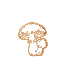 Kids Eco Dough Cutters-Fly Agaric Mushroom